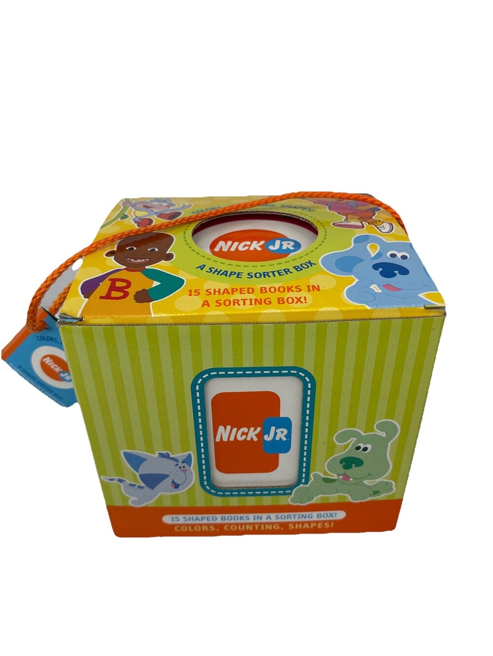 Nick Jr Shape Sorter Box 2004 Kids Toy Learning Shapes New